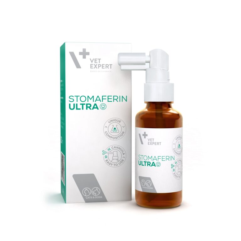 VetExpert Stomaferin Ultra Стомаферин Ультра гель для підтримки здоров’я ротової порожнини кішок та собак, 30 мл