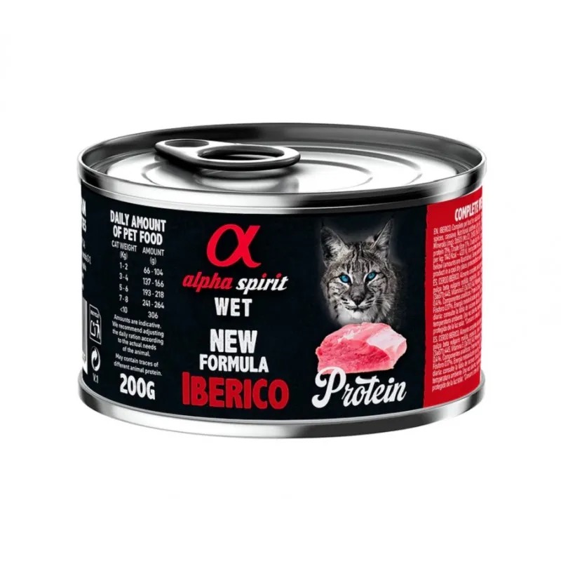 Alpha Spirit Iberian Консерва для котів з іберійською свининою 200г