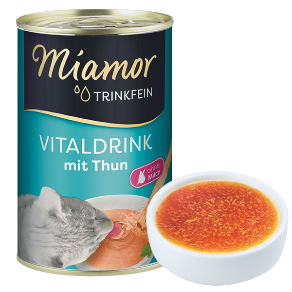 Miamor Vitaldrink mit Huhn бульйон напій для котів 135 мл