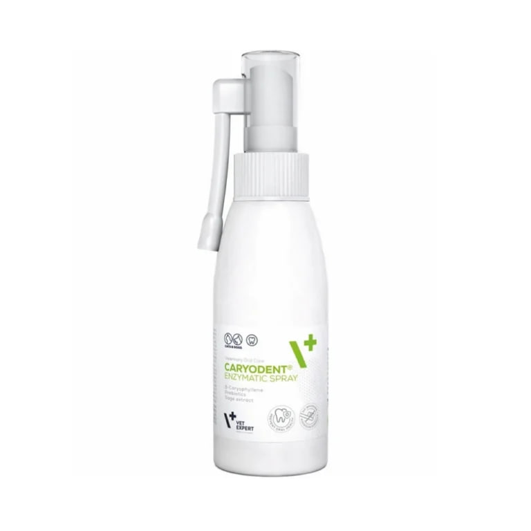 Vet Expert CaryoDent Enzymatic Spray (КеріоДент) – ензимний спрей для гігієни ротової порожнини собак і котів, 75 мл