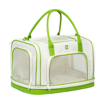Сумка-переноска для котів та дрібних порід собак WAUDOG Relax Eco, 47x30x28 см, до 8 кг