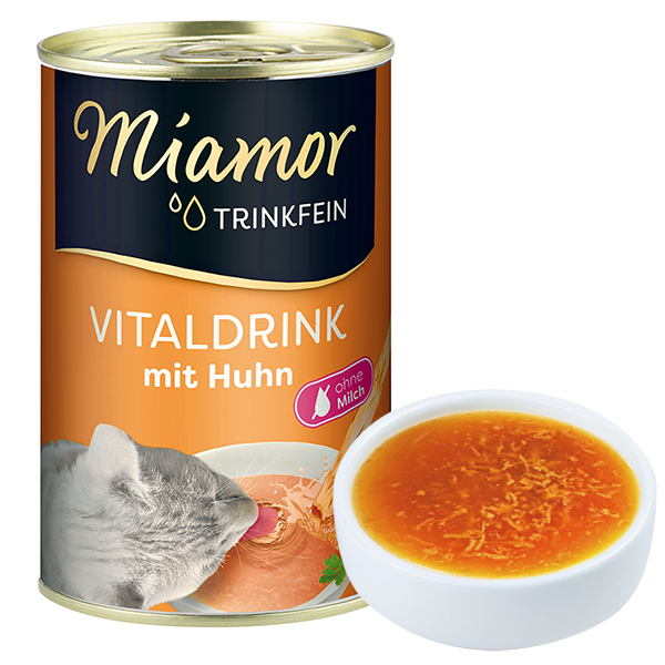 Miamor Vitaldrink mit Huhn бульйон напій для котів 135 мл