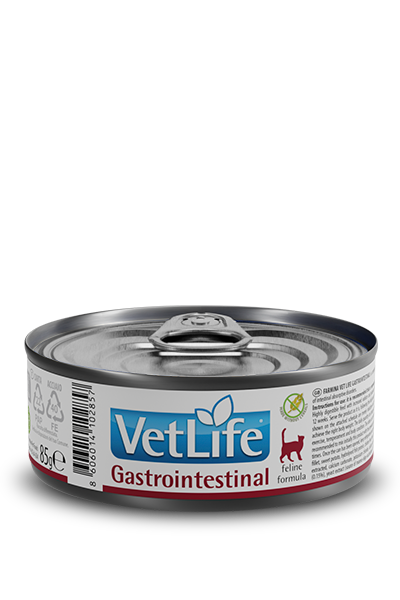 Вологий лікувальний корм для кішок Farmina Vet Life Gastrointestinal для котів, при захворюванні ШКТ, 85 г