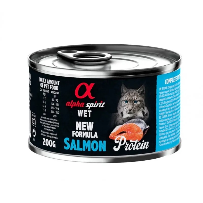 Alpha Spirit Salmon Консерва для котів з лососем 200г