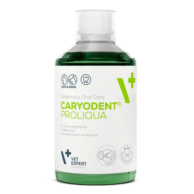 Добавка у воду Vet Expert CaryoDent™ Proliqua (КеріоДент Проліква) – концентрат для догляду за зубами для собак та котів, 250 мл