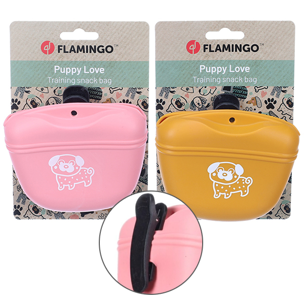 Flamingo Snack Dispenser Puppy Twix сумка для ласощів Кольори в асортименті
