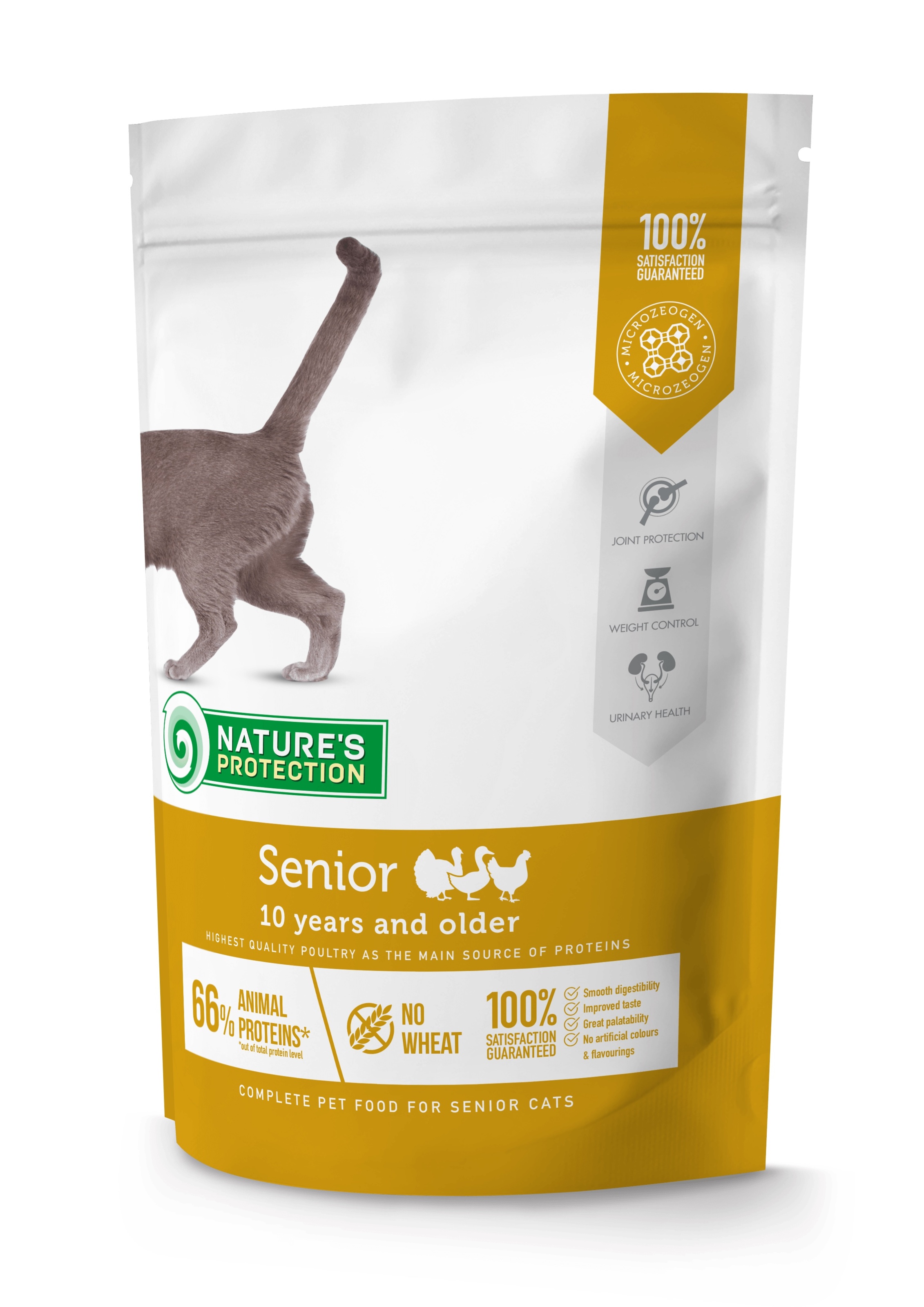 Сухий корм Nature's Protection Seniore для літніх котів 400g
