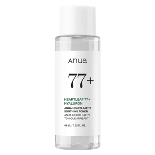 Заспокійливий тонер для обличчя міні ANUA Heartleaf 77% Soothing Toner, 40 мл