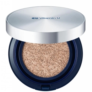 Кушон з полінуклеотидами та вітаміном U Cuskin 23 тон Vitamin U Coverfit Cushion Pact SPF 50+ / PA++++ 15г+15г