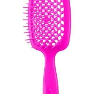 Janeke Small Superbrush щітка для волосся неоново-рожева