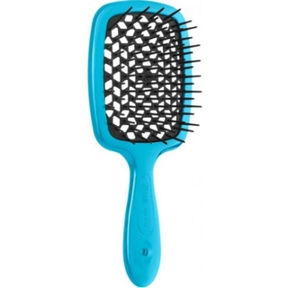 Щітка для волосся синя з чорним Janeke Superbrush