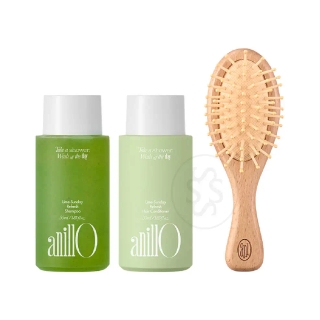 Набір для волосся ANILLO Lime Sunday Hair and Brush Set