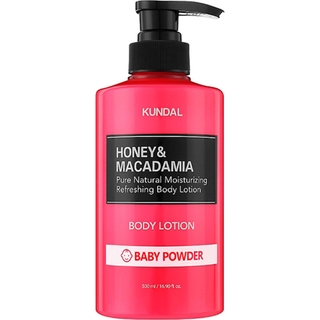 Лосьйон для тіла "Baby Powder" KUNDAL Honey & Macadamia Pure Body Lotion Baby Powder, 500 мл