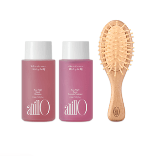 ANILLO Rosy Night Repair Hair and Brush Set