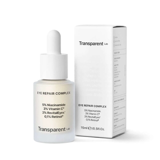 Нічна сироватка з ретинолом та вітаміном С для шкіри навколо очей Transparent Lab Eye Repair Complex, 15 мл