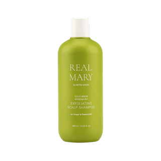 Глибокоочищаючий відлущуючий шампунь з соком розмарину Rated Green Real Mary Cold Brewed Rosemary Exfoliating Scalp Shampoo, 400 мл