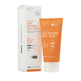 Сонцезахисний матувальний крем для жирної шкіри Innoaesthetics Sun Defense Oily Skin Spf 50 60 мл