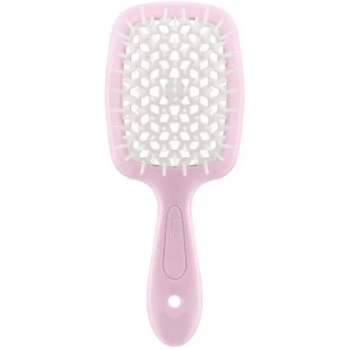Гребінець для волосся ніжно-рожева Janeke Superbrush Small