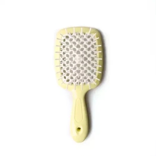 Щітка Janeke Superbrush жовта з білим