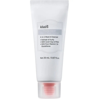 Очищуюча маска-пінка з вітаміном С міні DEAR, KLAIRS Freshly Juiced Vitamin Mask Cleanser, 20 мл
