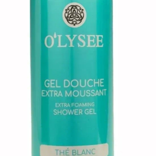 Очищуюча гель-піна для душу з ароматом білого чаю O'lysee Extra Foaming Shower Gel THÉ BLANC, 200 мл