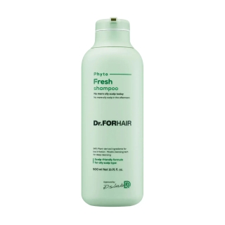 Міцелярний шампунь для жирної шкіри голови DR.FORHAIR Phyto Fresh Shampoo, 500 мл