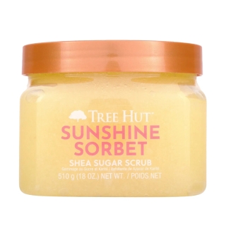 Tree Hut Sunshine Sorbet Sugar Scrub – цукровий скраб для тіла з ароматом ананаса, кокосу та гуави 510 г