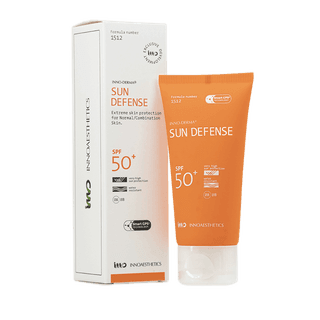 Сонцезахист для нормальної та сухої шкіри Innoaesthetics Sun Defense Spf 50 60 мл