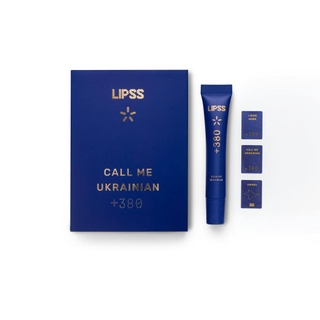 LIPPER-блиск LIPSS +380 СALL ME UKRAINIAN LIPPER, 10 мл