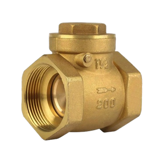 Клапан зворотній 1 1/2" горизонтальний KARRO