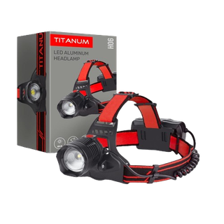 Налобний світлодіодний ліхтарик TITANUM TLF-H06 800Lm 6500K