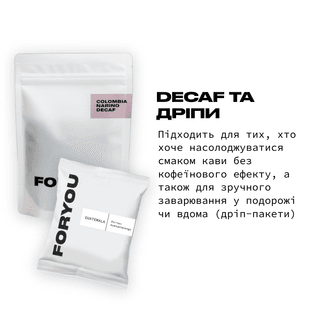 Decaf  та дріпи