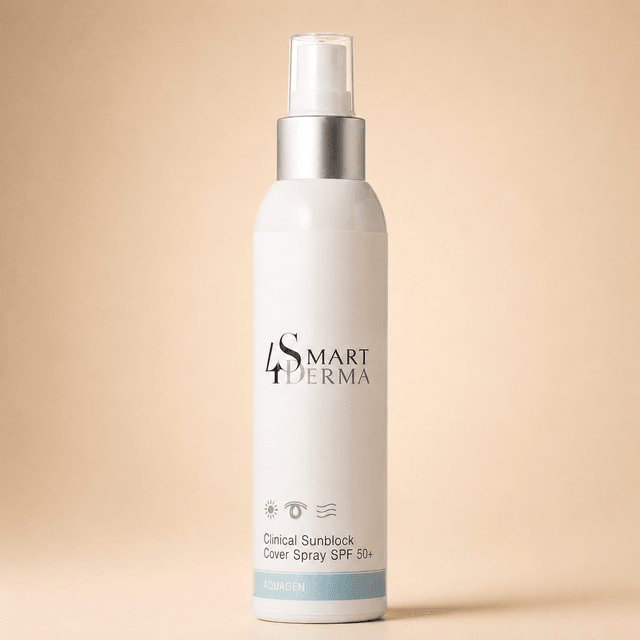 ПОСТПРОЦЕДУРНИЙ ЗАХИСНИЙ РЕГЕНЕРУВАЛЬНИЙ СПРЕЙ SPF 50 AQUAGEN 150мл