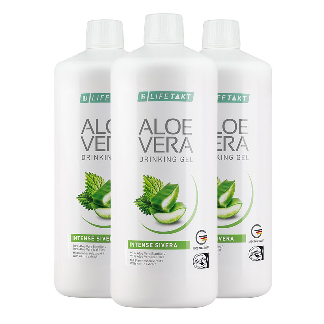 Питний гель Aloe Vera Кропива(Сівера Інтенсив). Набір з 3 шт.