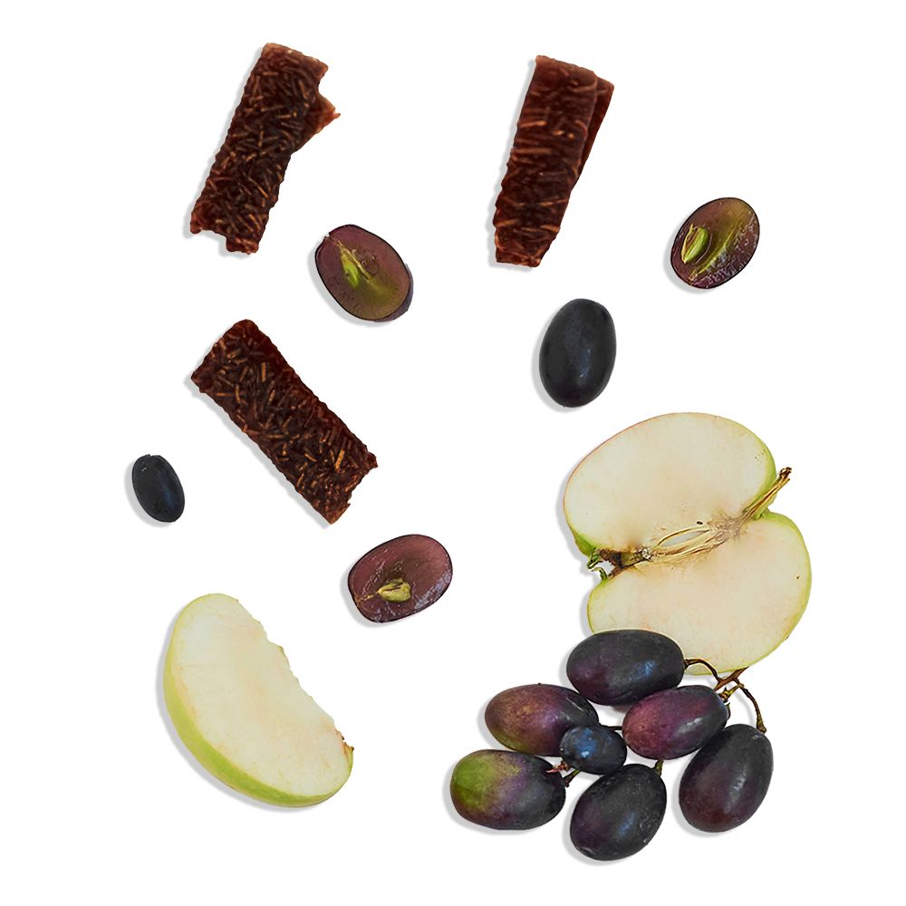 Apple pastila with grapes (100 g)