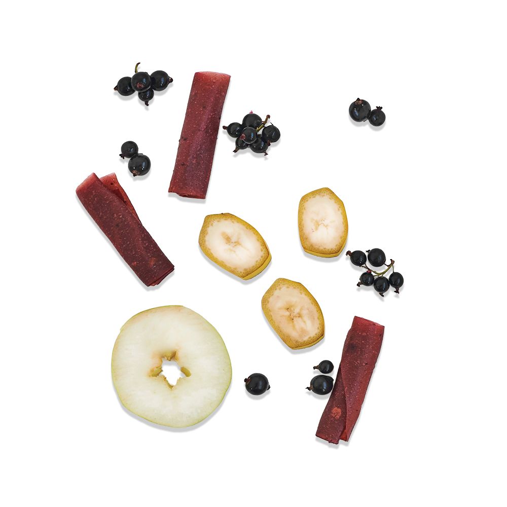 Apple pastila with banana and currant (100 g)