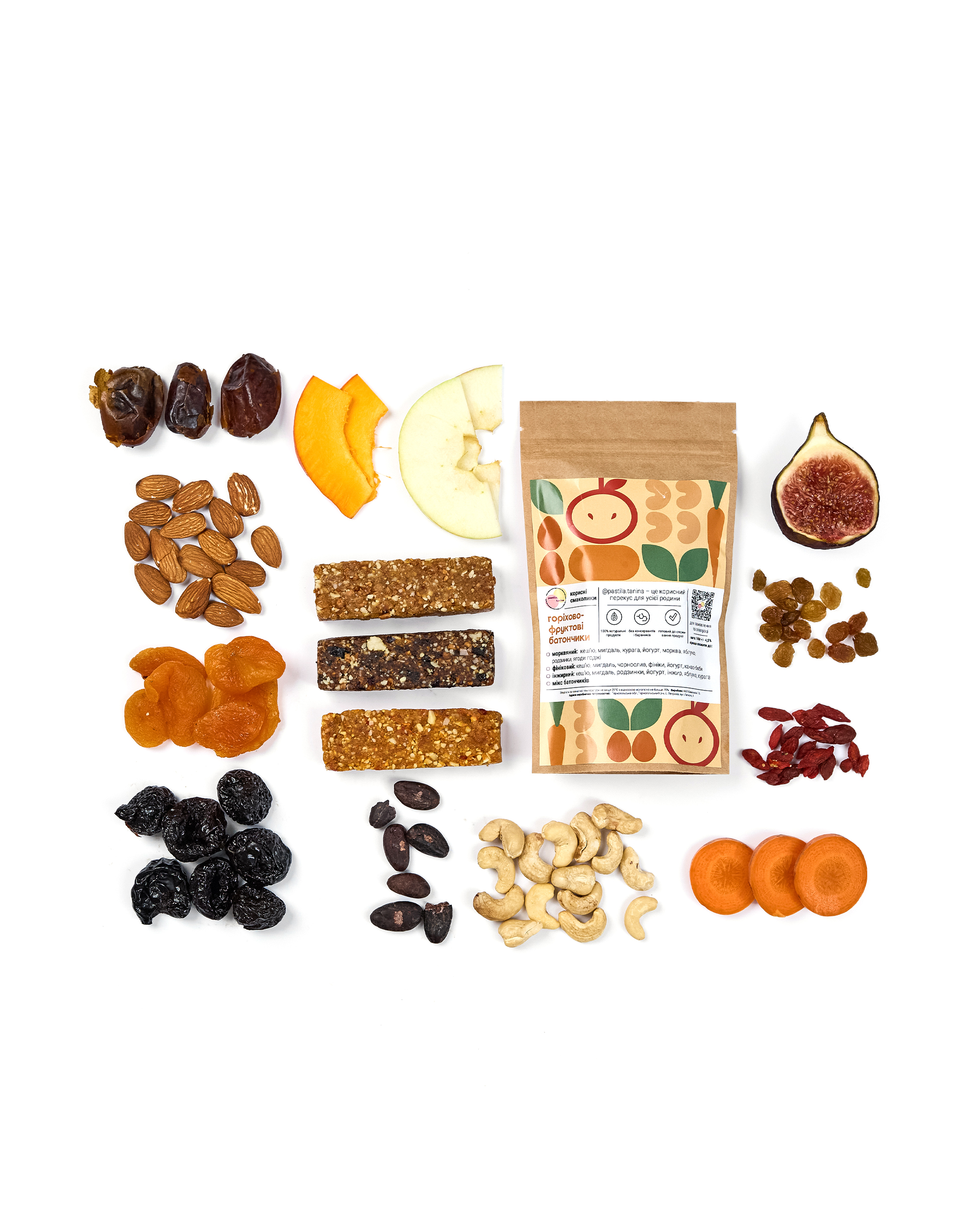 Nut bars (100 g)