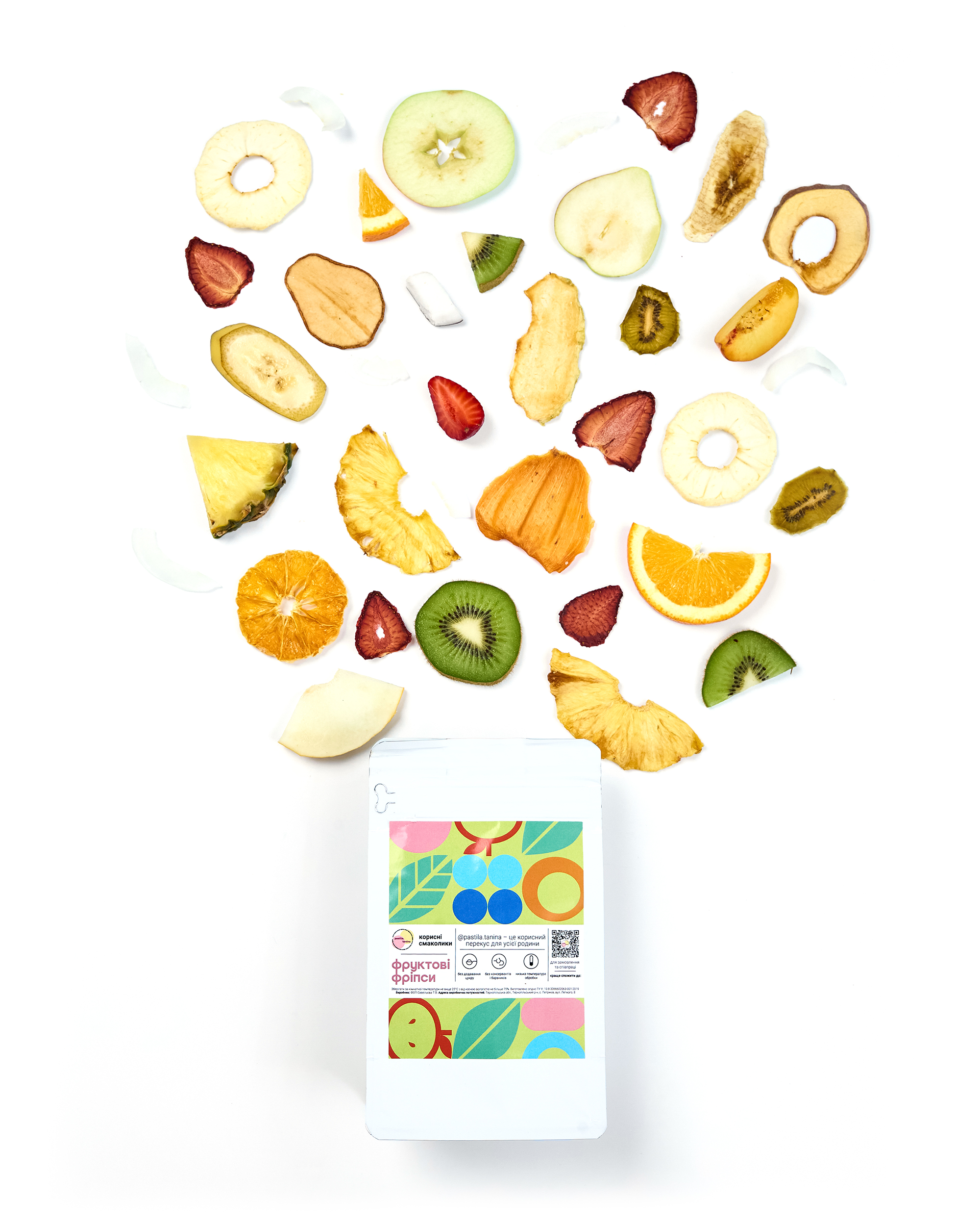 Fruit chips (100 g)