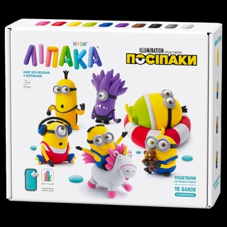 Меганабір інтерактивний, повітряний пластилін Посіпаки Ліпака