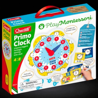 Навчальний ігровий набір Перший годинник серії Play Montessori Quercetti