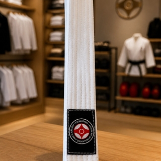 IKO WHITE kimono belt (obi)