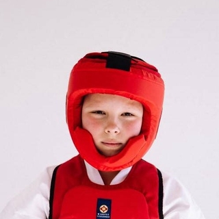 Karate helmet RED