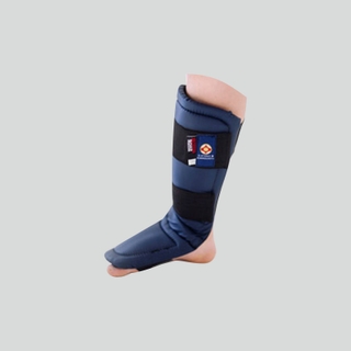 Reinforced shin protection BLUE