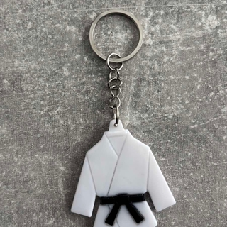 Keychain with Kyokushin Karate Symbol (3D Printed)