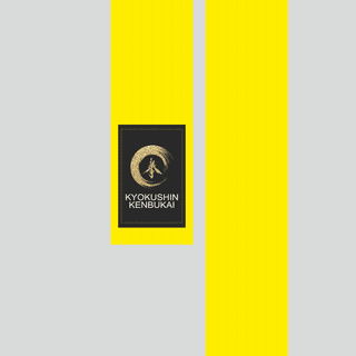 Kimono belt (obi) KENBUKAI YELLOW