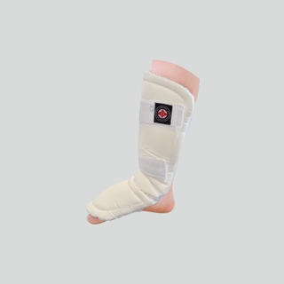 Reinforced shin protection WHITE